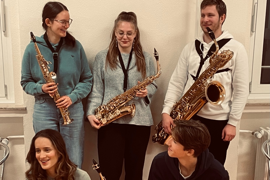 Saxophon-Quintett der Rheinischen Musikschule