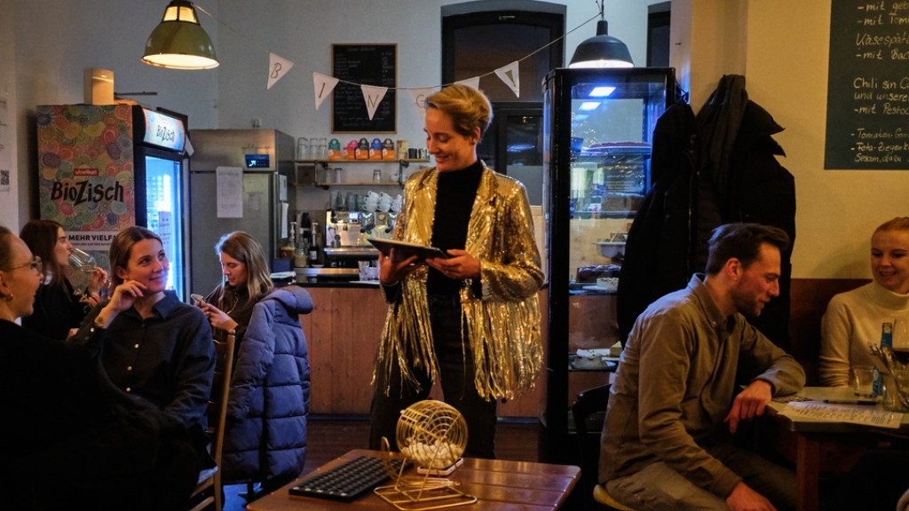 Bingo im Café Goldjunge