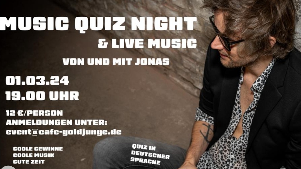 Music Quiz Night im Café Goldjunge